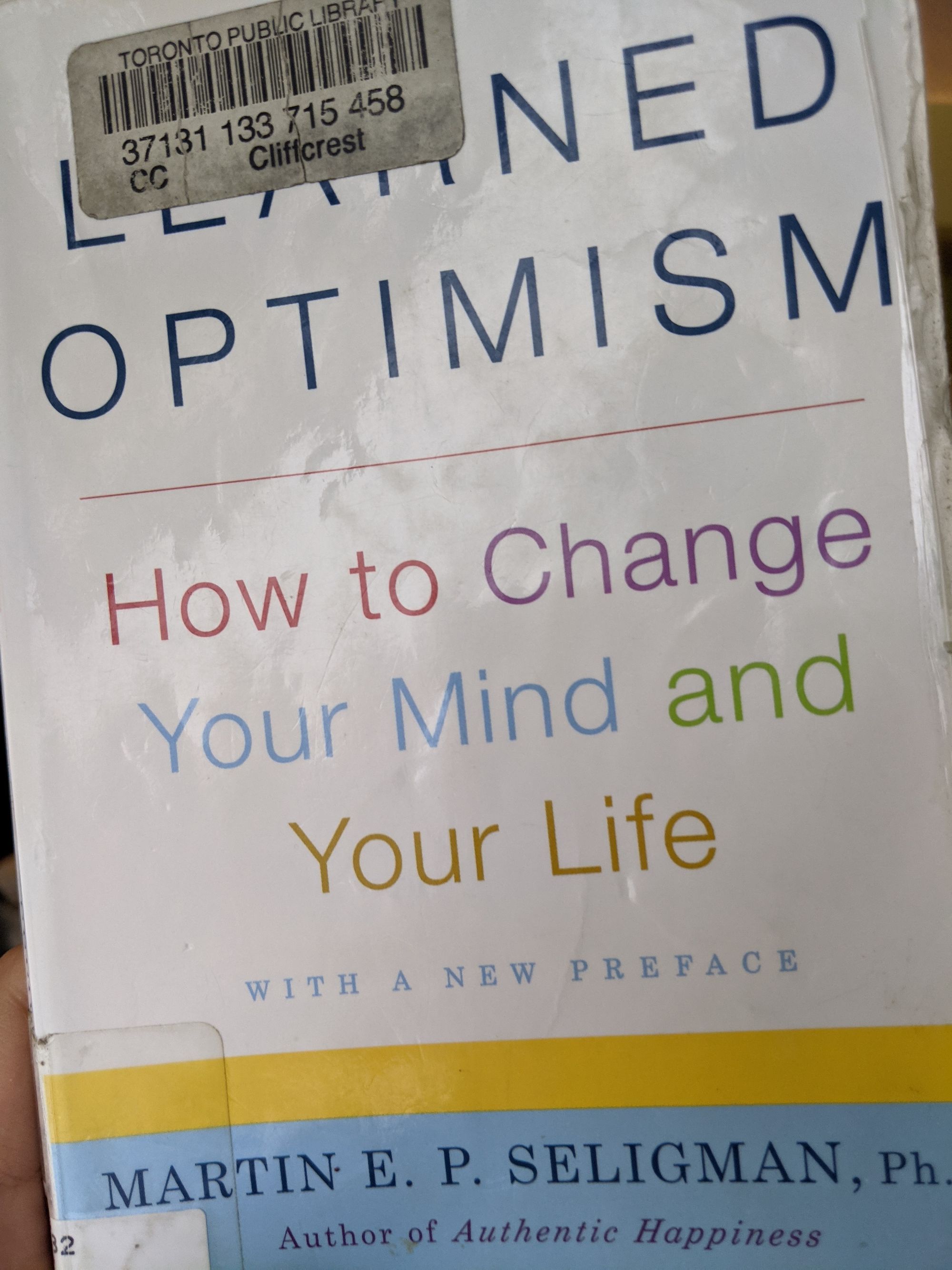 Stay optimistic unless  you're preparing for the worst outcome