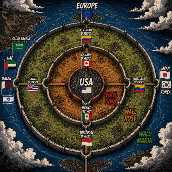 Attack on Titan Was Never About Titans. USA Retreat Analogy