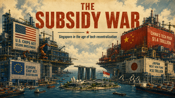 Singapore Won the Tax War. It May Lose the Subsidy War.